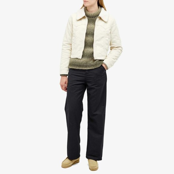 Levi's Sherpa Collar Zip Corduroy Red Tab Slim Trucker Jacket - Picture 6 of 15